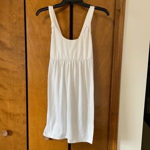 White Swimsuit Coverup